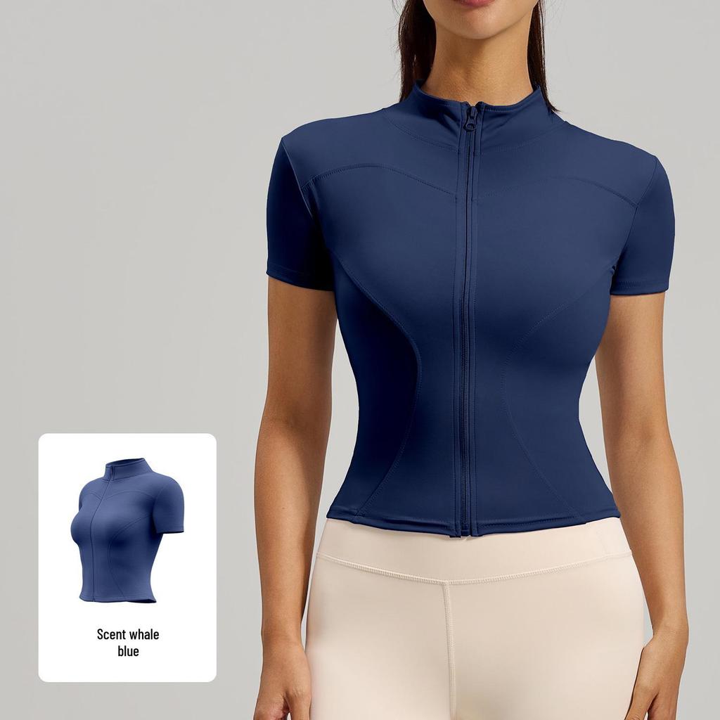 Juyitang High Elastic Seamless Women's Yoga Sports Jacket