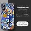 Blue Evil Eye Popular pattern Phone Case For iPhone 17 16 15 14 13 12 11 X XR XS 8 Plus Mini Pro Max Soft black Shockproof Cover