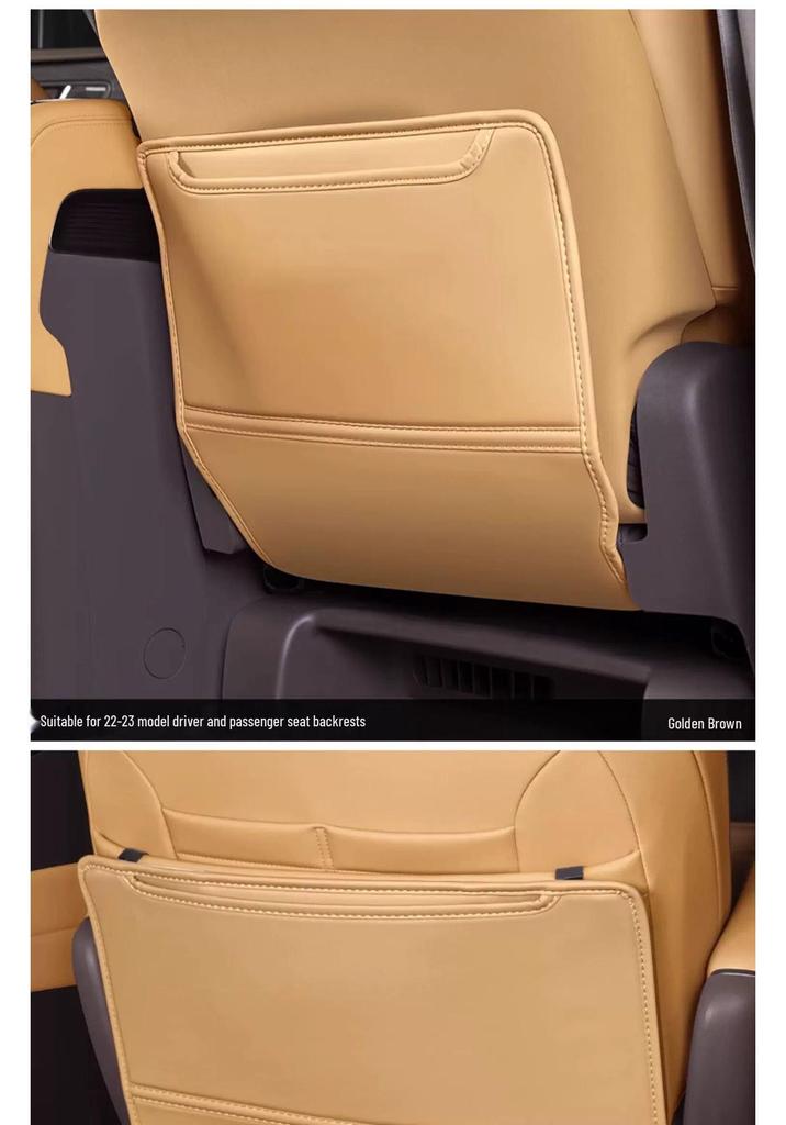 2022-2025 Denza D9 Rear Seat Kick Mats and Back Protection Pad Cover