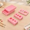 Clay Ball Shaping Tool with Arched Grooves and Middle Piercing Openings for Round Jewelry and Craft Components