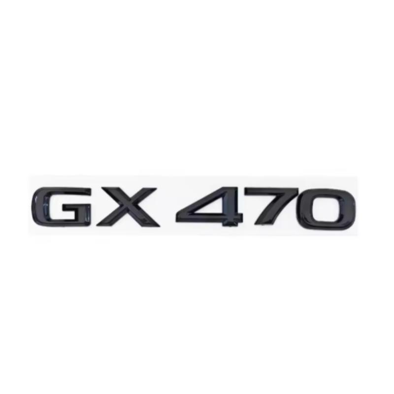 3D ABS Logo For Lexus GX470 LX570 LX600 RX350 RX300 Emblem Number Letters Sticker Car Trunk Badge Adhesive Decal Accessories AEM1