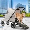 Large Dog Pet Strollers Carts Foldable Pet Carriers Large Capacity Dog Cart for Elderly Dogs Golden Retriever Carriers Supplies