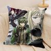 Anime G-Genso S-Suikoden Cushion Cover Soft Plush Double-Sided Printed Sofa Pillow Cushion Cover | Cozy All-Season Decor Gift