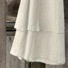Abito da Donna Casual Monocolore Manica Corta Girocollo Linea ad A Stratificato Vestibilità Larga Leggero Abito Primavera Estate