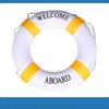 Mediterranean Ocean Theme Decorative Lifebuoy