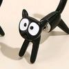 1 Pair Stud Earrings Piercing Style Polished Surface Cat Design Detachable Ear Studs Women Jewelry Collection