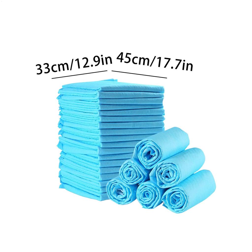 Dog Pads Potty Pads For Dogs 100-Count Leak-Proof Quick-Dry Surfaces Potty Training Housebreaking Pet Supplies For Indoor