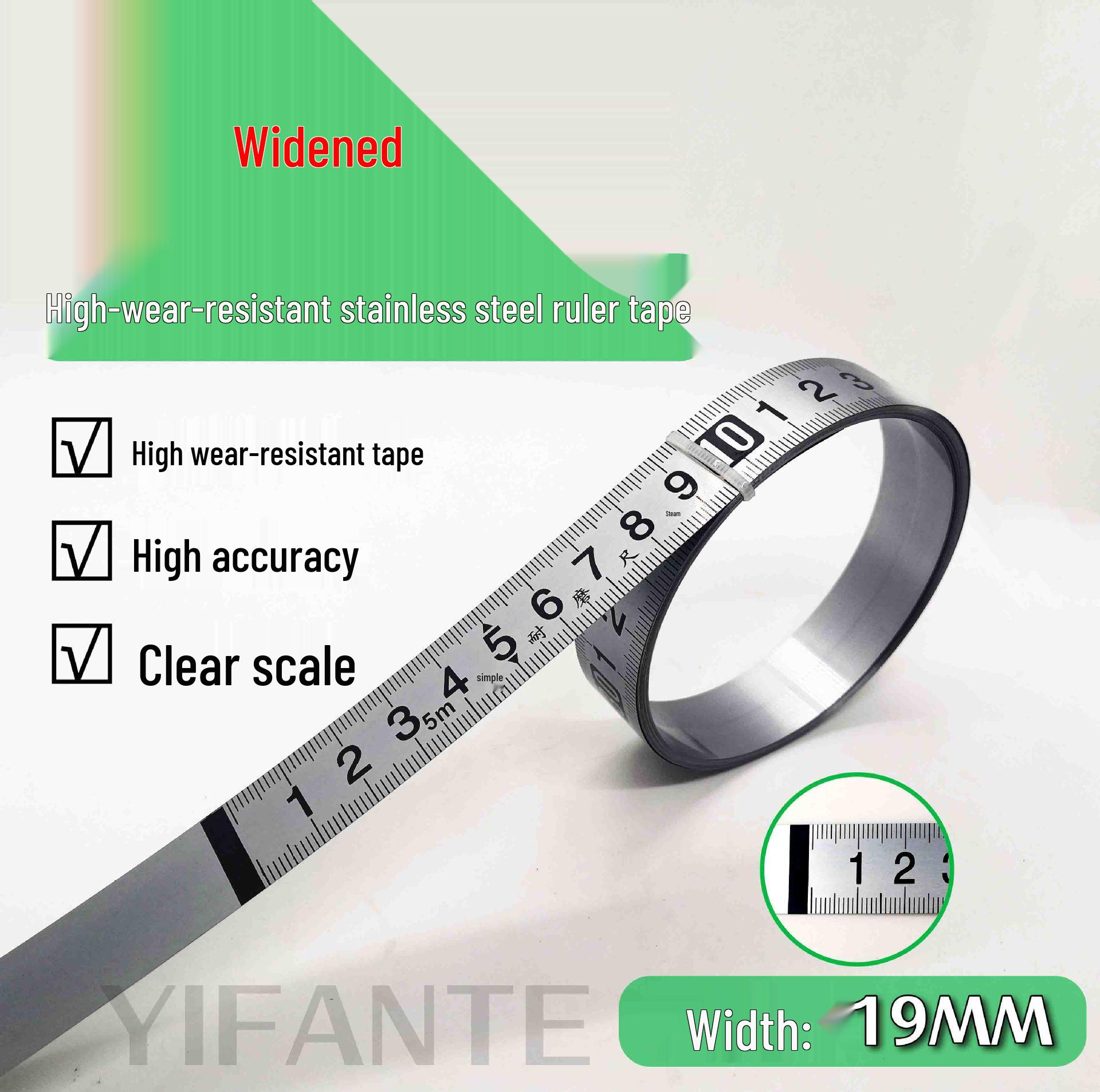 

Самоклеюча металева лінійка для настільних пилок - 19 Шкал Forward 0.5m [0→0.5m]