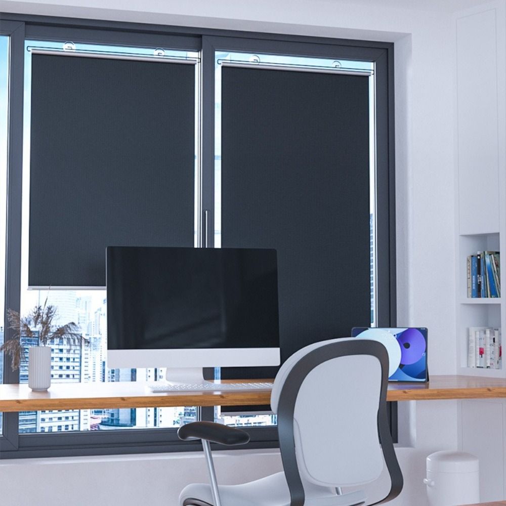 Schwarzer Auto Seitenfenster Sonnenschutz Universeller Sonnenschutz Rollos UV-Schutz Vorhänge Auto LKW