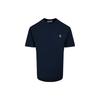 Stone Island Patch Logo T-Shirt Navy Men Tops Blue 741524113-V0020