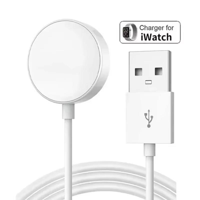 Portable Magnetic Wireless Charger For IWatch Series Ultra 2/10/9/8/7/6/SE/SE/5/4/3/2 Charging Cable For IWatch Charging
