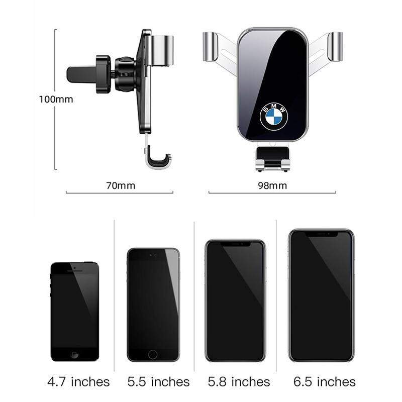 Supporto per Telefono da Auto Tipo Gravità Supporto GPS Mobile Per BMW M3 M4 M5 G42 G30 G20 E39 E36 E87 E53 F44 F07 F34 G15 G16 G23 G22 F30 F20