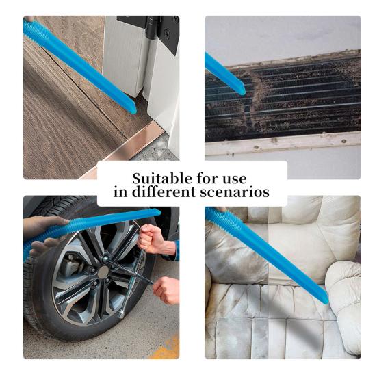 Vacuum Cleaner Vent Cleaning Tube Dryer Vent Vacuum Hose Attachment Dryer Vent Cleaner Kit with Adjustable Straps