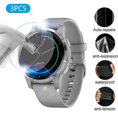 Ramidos 3PCS TPU Hydrogel Weiche transparente Displayschutzfolie für Vivoactive4S