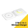 Essager Magnetic 15W Qi Wireless Charger Foldable Charger Stand for IPhone 14 13 12/Airpod /iWatch 7 6 Fast Charging