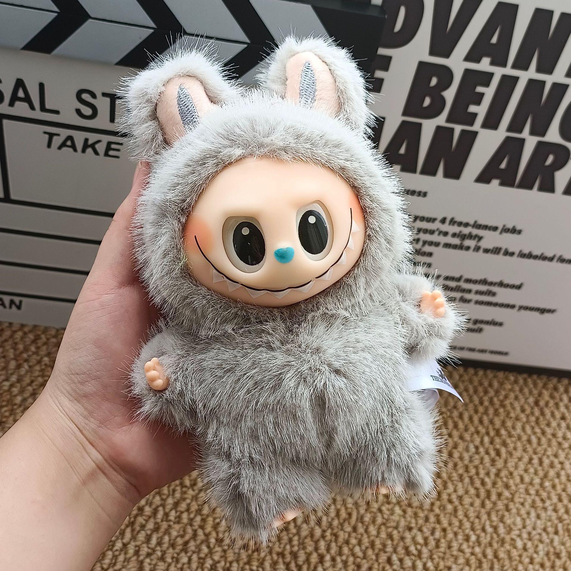 

Плюшевий Q Милий Цукровий Клей Обличчя Сумка Підвіска Макарон Сліпа Коробка