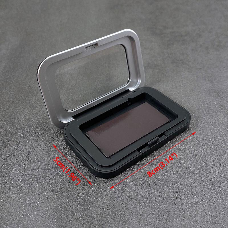 Magnetic Sewing Needles Holder Black Rectangle Sewing Needle Storage Case Buttons Pins Storage Box For Sewing Tool Accessories
