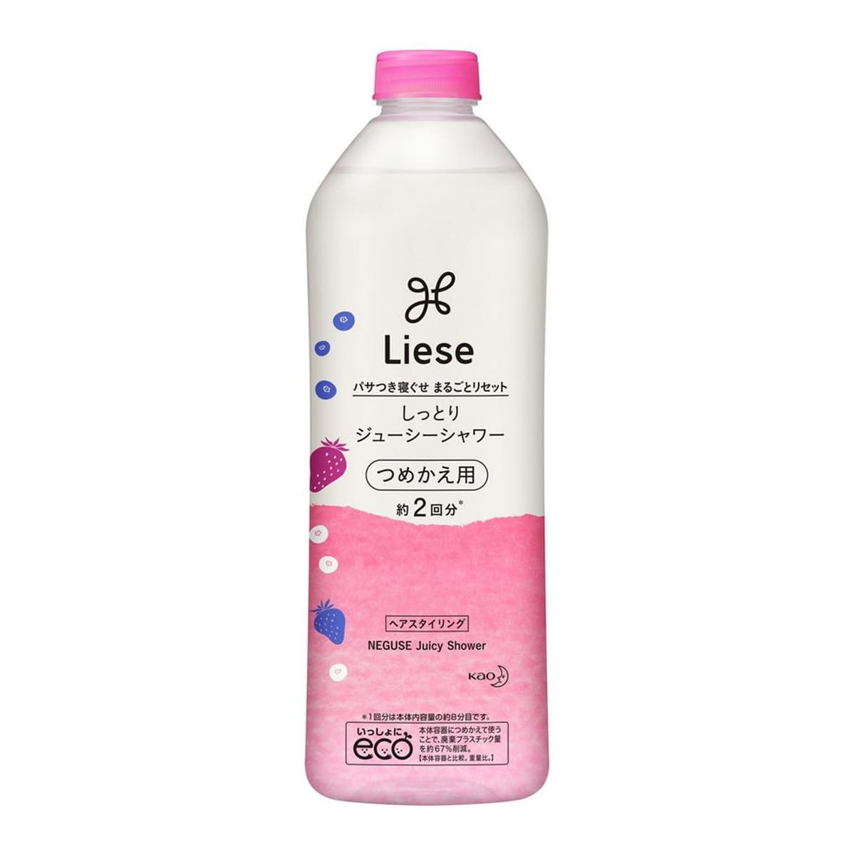 

Kao Liese Moist Juicy Shower Refill 340ml x 3 pack