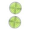 2pcs Bubble Level 32×7mm Horizontal Precision For Spirit Bubble Degree Mark Mini Bubble Level Graduated Level Bubble