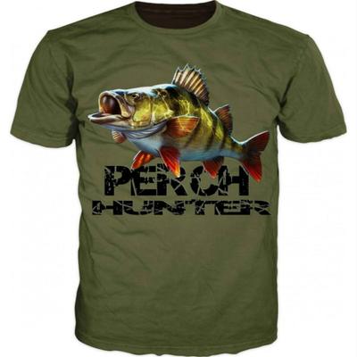 Summer Men's 3D Fish Print T-Shirt Outdoor Leisure Fishing Quick Dry Breathable Oversized XXS-6XL Short Sleeve T-Shirt