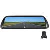 HD Dual Lens Dash Cam with Full-Screen Rearview Mirror for Front and Rear Recording