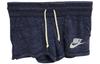Sports Shorts Women's Blue Moderate Knitted Shorts 904536-429