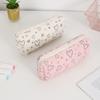 Cute Heartshaped Pencil Case With Large Capacity For Students And Office Use