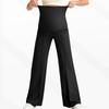 High Waist Maternity Pants,High Elastic Breathable Straight Wide Leg Trousers With Belly Support,No Tight Pressure On Abdomen For Pregnant Women