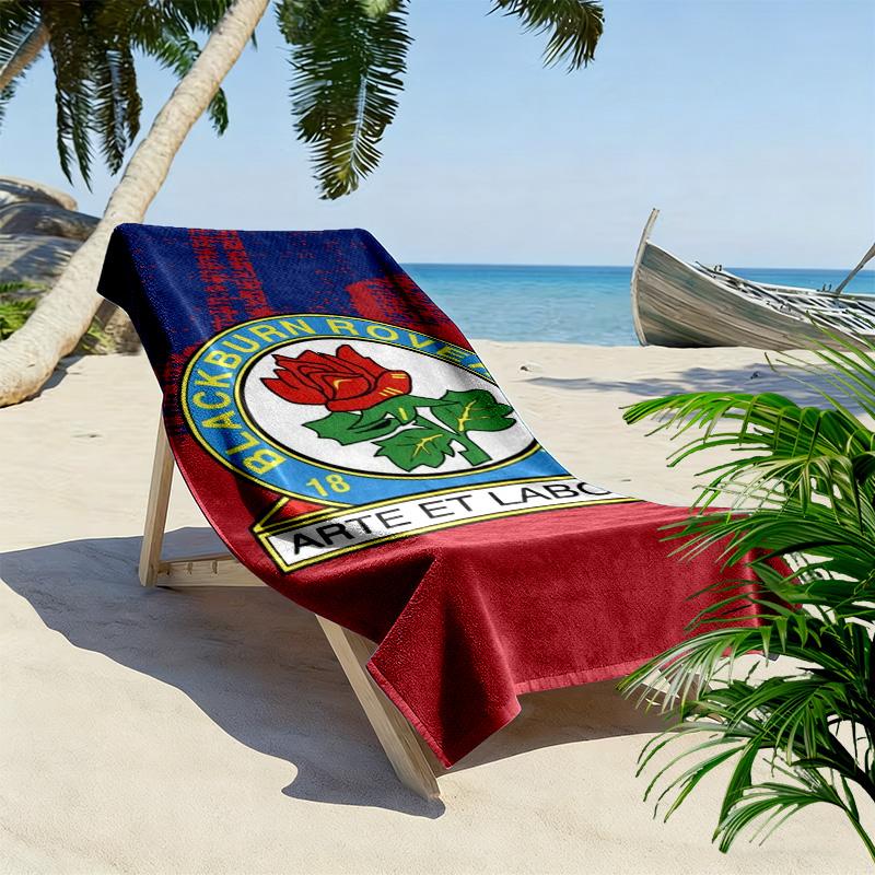 Toalla de Playa con Estampado del Bristol Rovers FC, Toalla Grande Suave de Secado Rápido para Playa, Camping, Natación