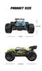 Remote Control 1:20 4WD Off-Road Big Foot Racing Car, High-Speed Climbing Toy, 2.4G