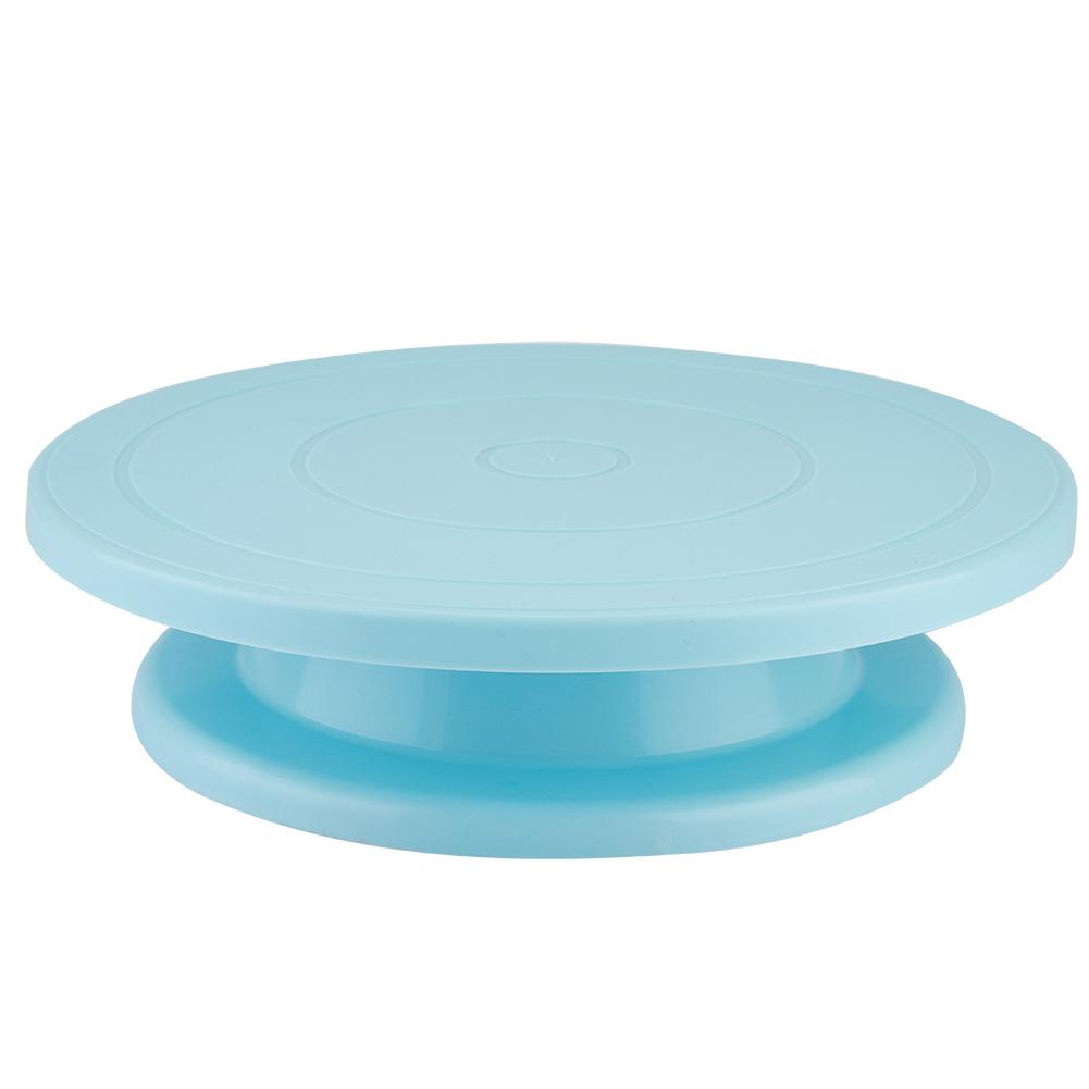 Cake Decorating Turntable Non Slip Revolving Stand with Smooth Bearing for Fondant Buttercream Cupcakes Baking Decoration Tool