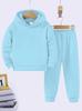 Kinder Herfst/Winter Effen Kleur Hoodie Sweatshirt & Joggingbroek Set - Casual Sport, Plus Fluweel Warm