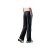 Anta Casual Simple Striped Straight Leg Knitted Sports Pants Women Bottoms Basic-Black 162528311-2