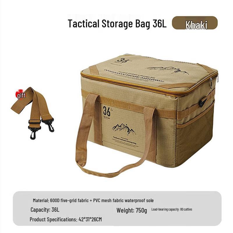 Outdoor Camping Picnic & Tableware Storage Bag