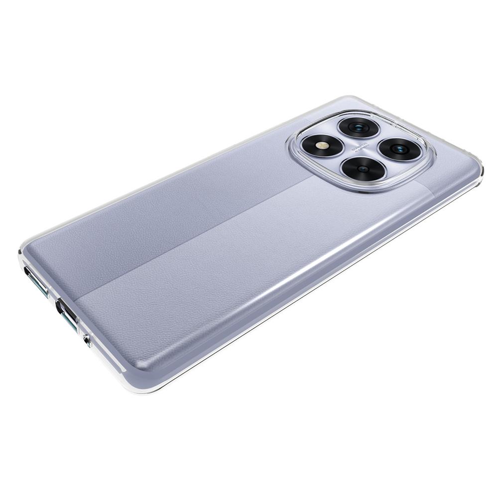 For Xiaomi Redmi Note 14 Pro 5G/Poco X7 5G Clear Phone Case Watermark-Resistant TPU Back Cover