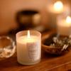 FIOLLU Aroma Candle by an Natural Soy Wax Smokeless Cotton Gift Harmony Drops (Sandalwood, Orange) [Supervised Aromatherapist] & Beeswax, Relaxing,