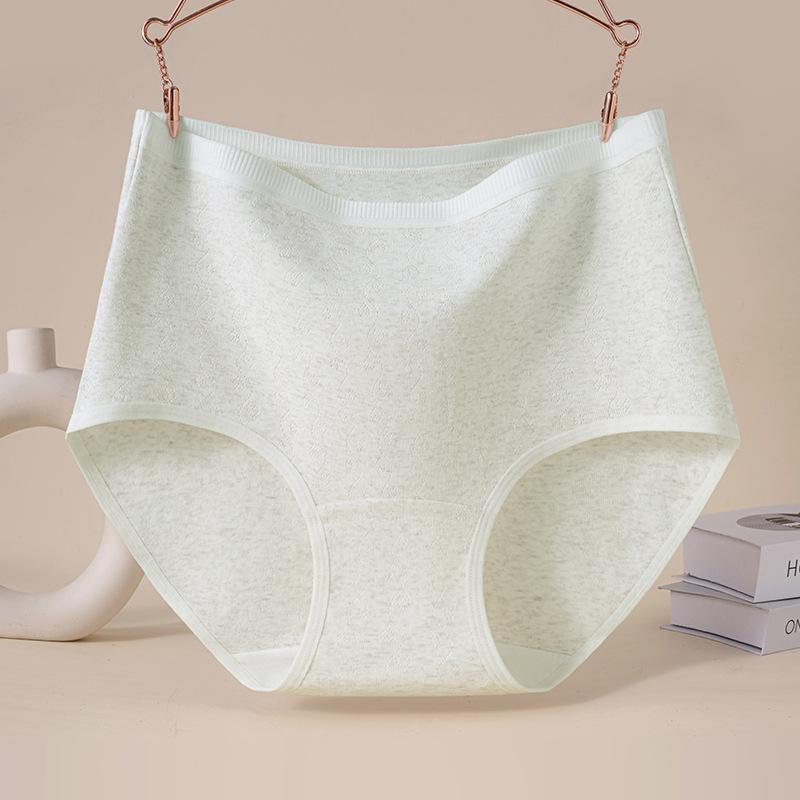 Large Size Women's Spring and Autumn Medical Class Antibacterial Extended Crotch Trackless Underwear