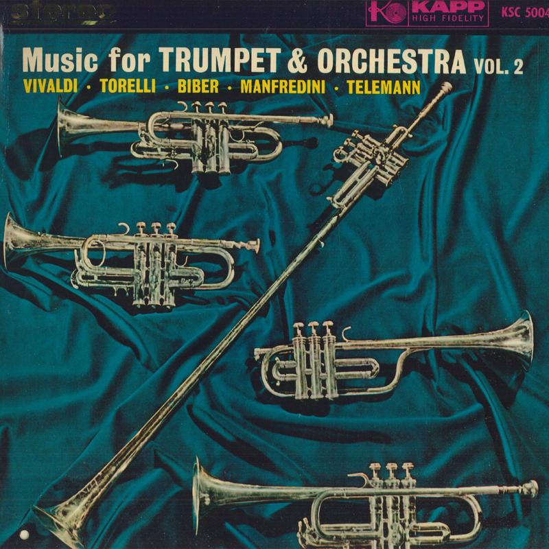 

LP Record - Trumpet Music Volume 2 KSC5004 KAPP Japan Classical Used