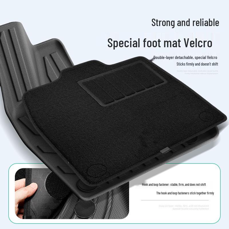 Deep Blue L06 Custom Fit TPE Floor Mats & Trunk Liner for 26 Car Models