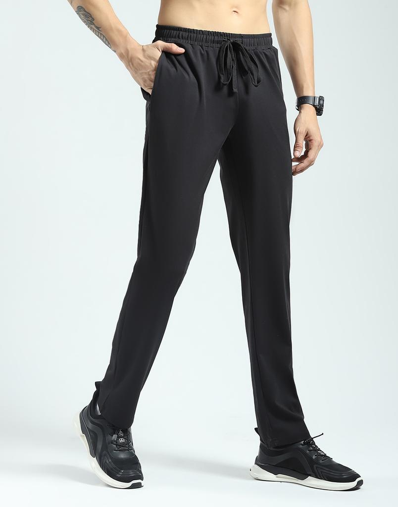 Men's Regular Fit Solid Track Pants | Drawstring Closure | Side Pocket | Sports Lower | Comfortable & Stylish Lower for Men's