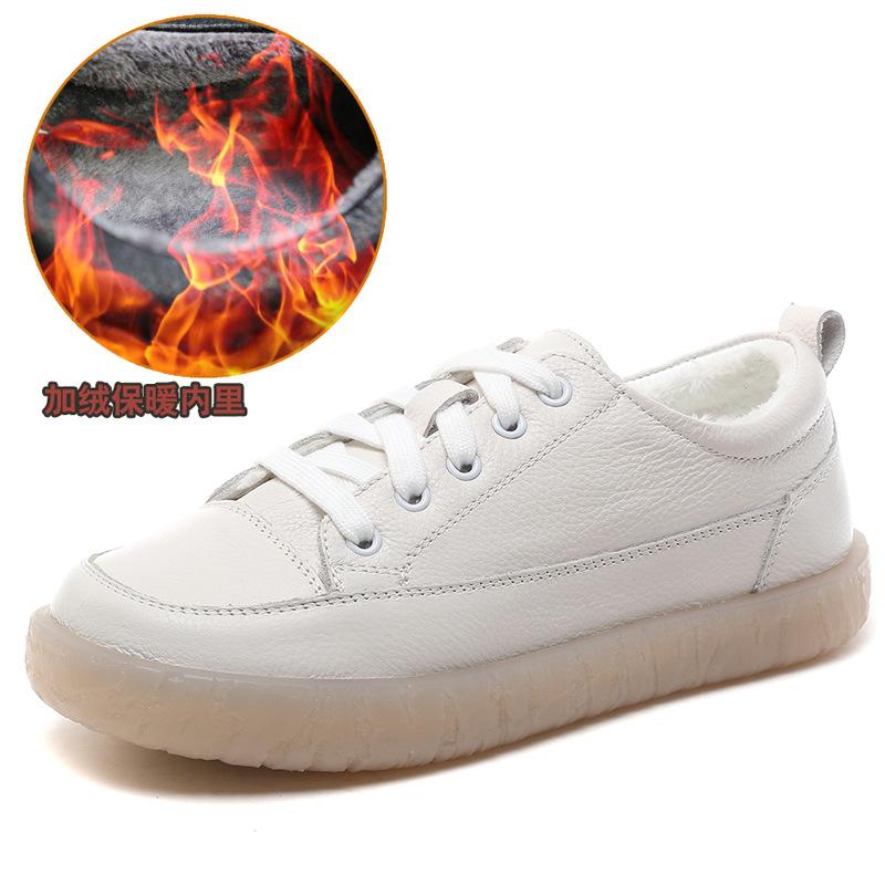 

Мода GKTINOO 2025 Новые Весенние Женские Балетки На Шнуровке С Круглым Носком из Натуральной Кожи Женская Повседневная Обувь Мягкая Подошва Женская Обувь 41