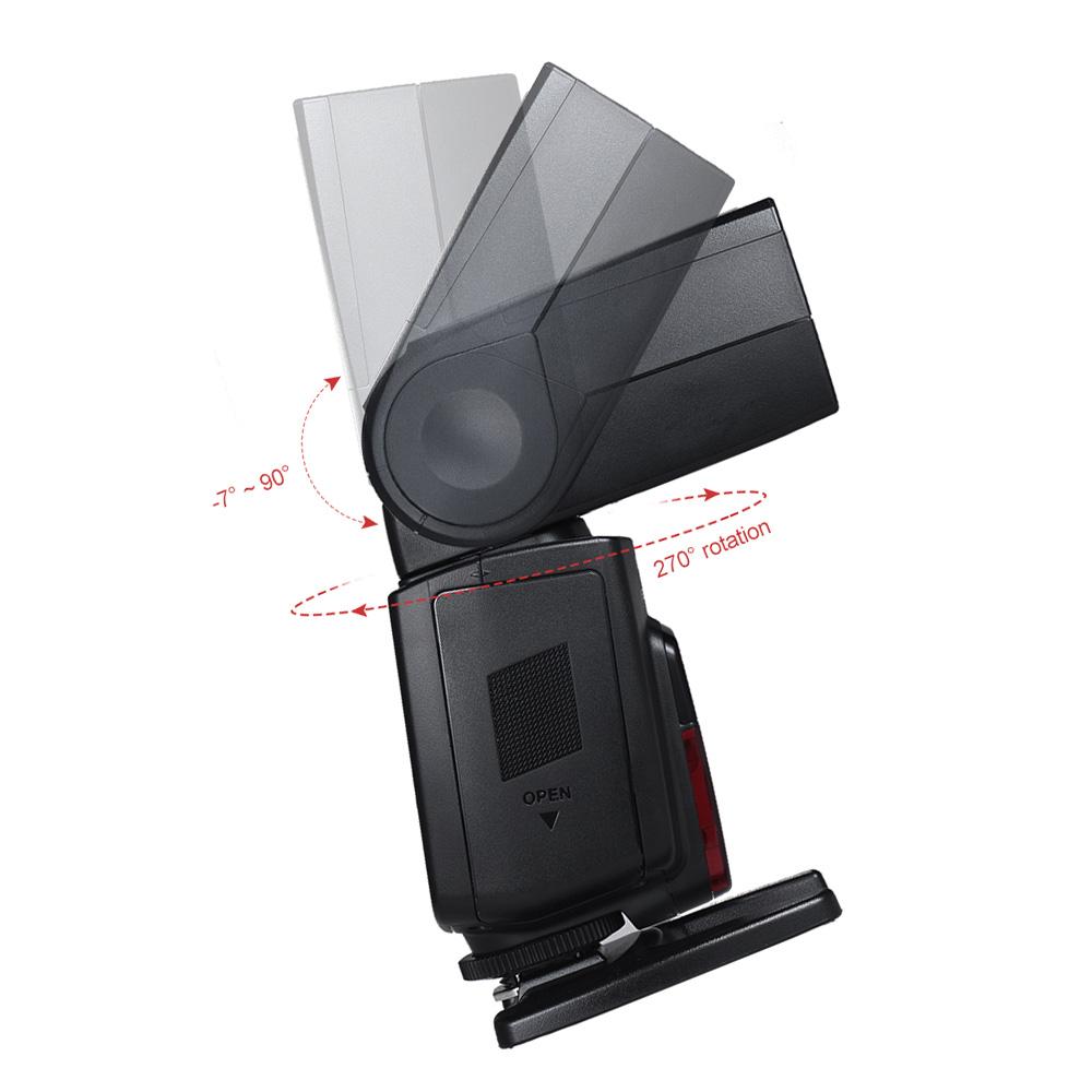 YN568EX III Wireless TTL Master Slave Flash Speedlite GN58 1 8000s High Speed Sync Supports USB Firmware Upgrade