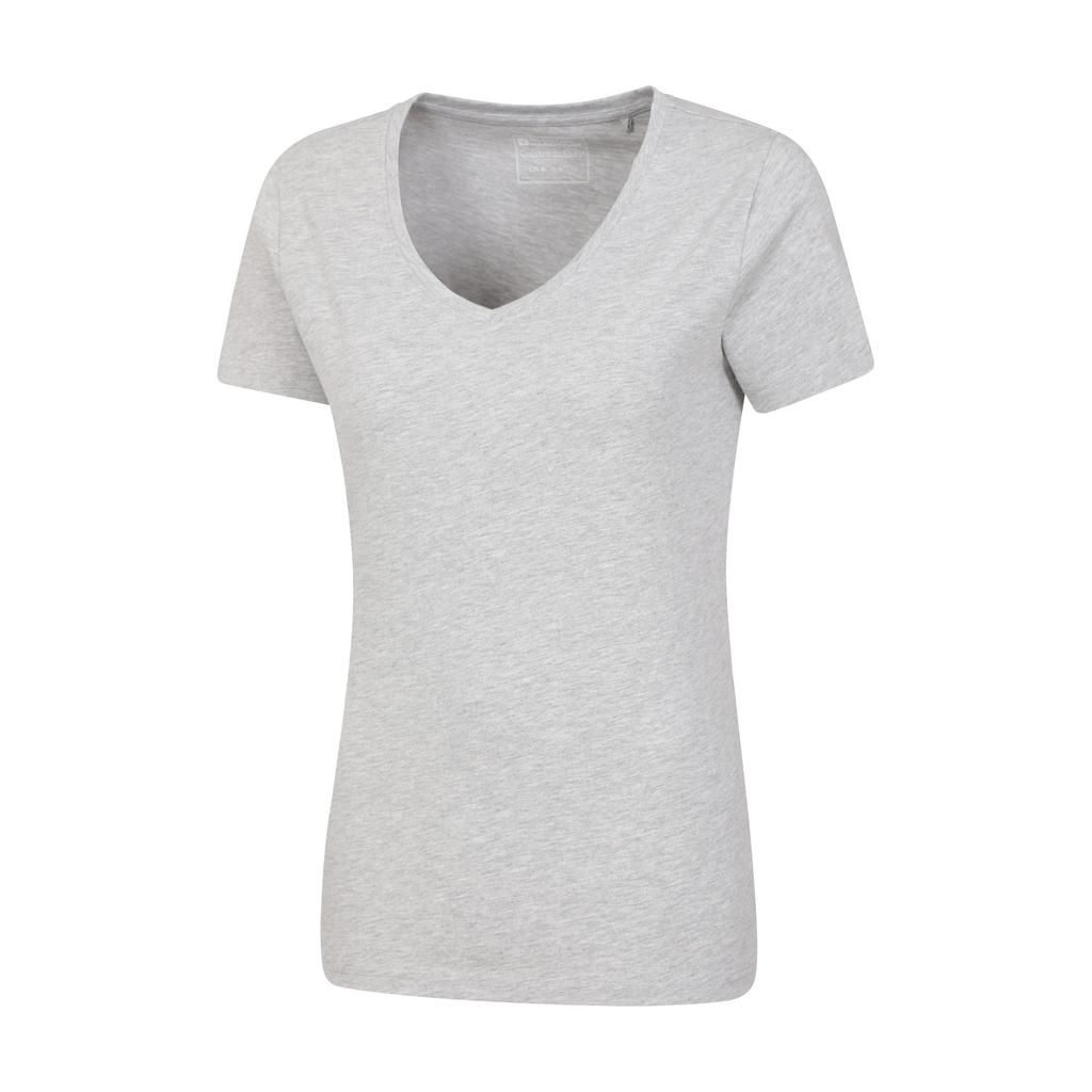 Mountain Warehouse Womens/Ladies Basic Plain V Neck T-Shirt