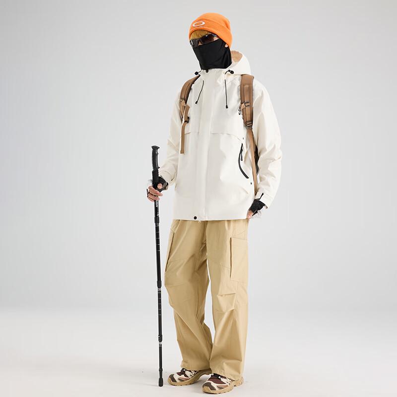 Wassup Sohot Men's 3-in-1 Waterproof Outdoor Jacket