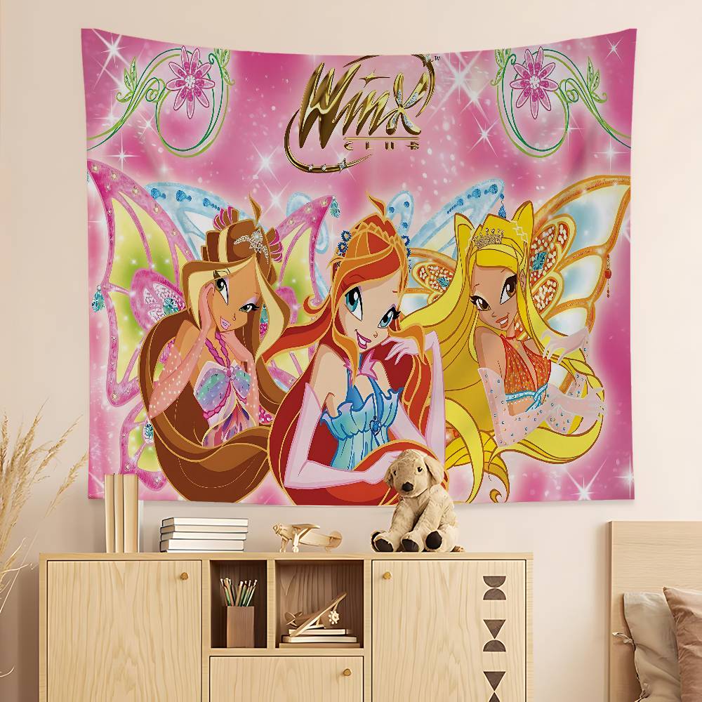 Classic Cartoon SShincchanS Kawaii Tapestry Wall Hanging Tapestry Art Deco Blanket Curtain Hanging At Home Bedroom Living