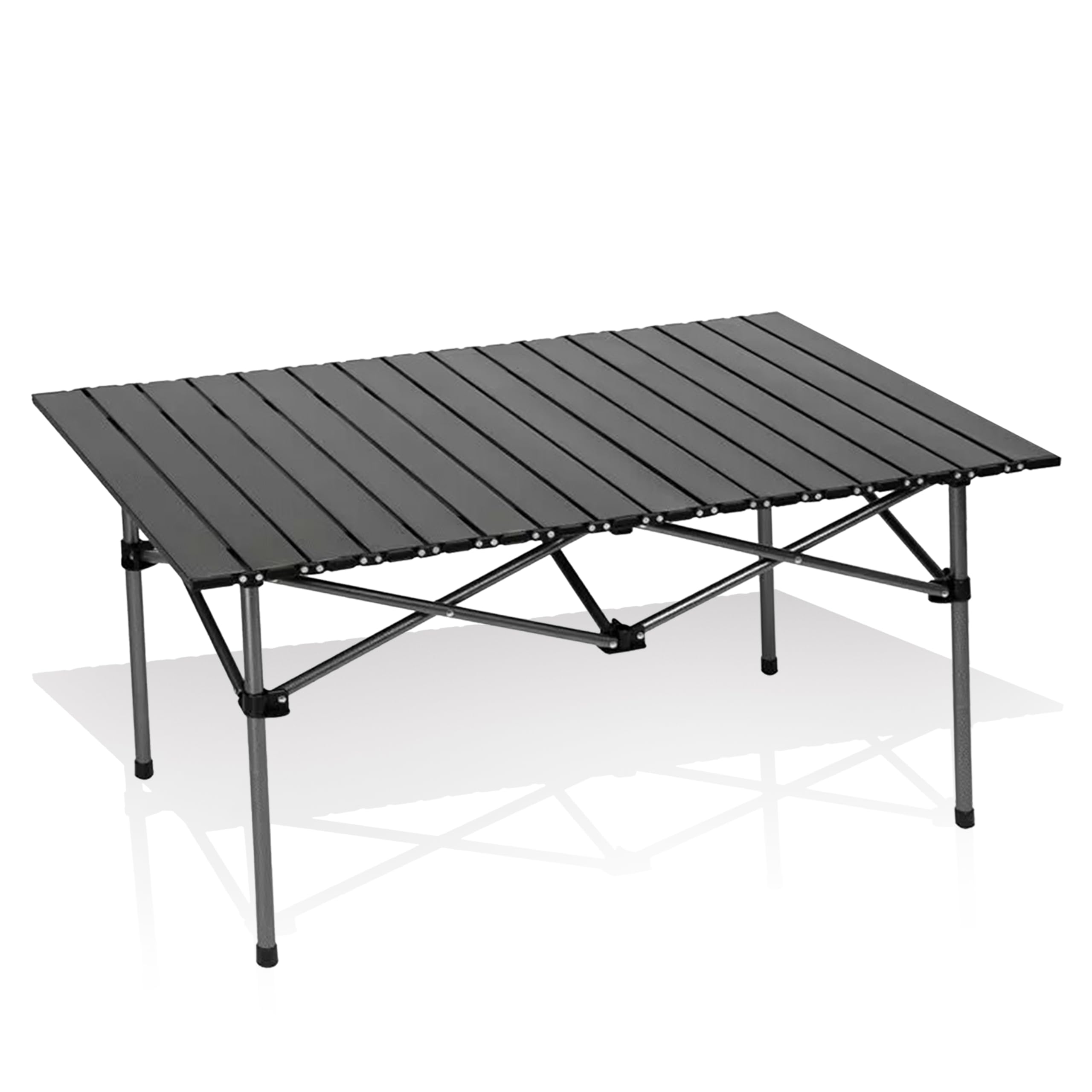 

BEIKEMALL Outdoor Table and Chair Camping Table 57cm x 95cm x Picnic Ultra Easy Storage Bag Perfect for and Camping Set, 50cm, Table, Lightweight, чёрный