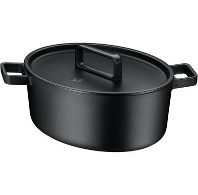 Frying Pan Flavour Oval 33x26 Cm Black (3201113198)