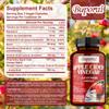 Apple Cider Vinegar Capsules, Containing Vitamin B12 Extract, Weight Management, Vegetarian, Gluten-free