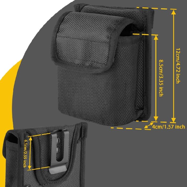 Multi function Electrician Tape Measure Pouch Nylon Waist Pocket for Technicians