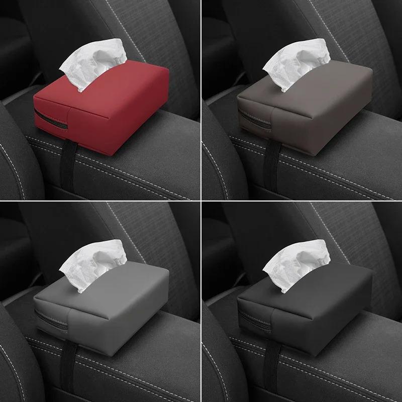 Car Tissue Box Seat Backrest Storage Solution